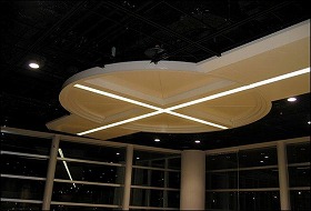 高松シンボルタワー天井3間接照明パネル